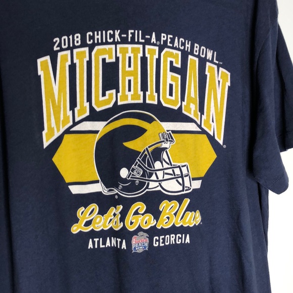 Tailgate XL Michigan Football Peach Bowl 2018 NWT - Picture 2 of 8